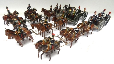 Royal Artillery by John Ruddle: Royal Horse and Field Artillery gun teams - 10