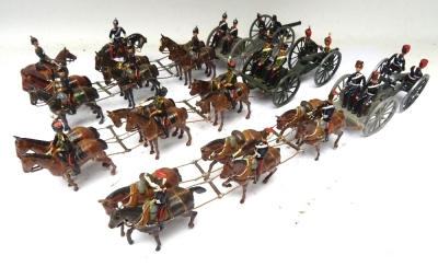 Royal Artillery by John Ruddle: Royal Horse and Field Artillery gun teams - 11