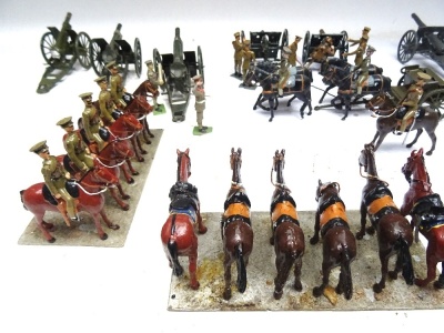 World War I Field Artillery line by John Ruddle - 2