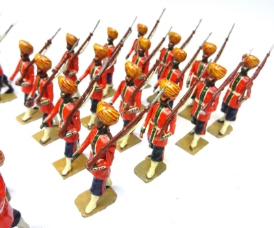British Indian Army by John Ruddle: British Cavalry dismounted - 8