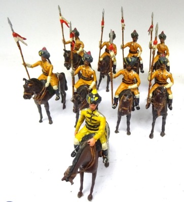 British Indian Army by John Ruddle: Hyderabad, mounted African Bodyguard - 2
