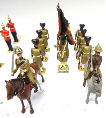 British Indian Army by John Ruddle: Hyderabad, mounted African Bodyguard - 4