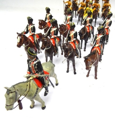 British Indian Army by John Ruddle: Hyderabad, mounted African Bodyguard - 5