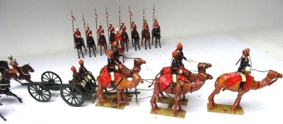 British Indian Army by John Ruddle: Bikanir Camel Corps Camel Gun - 3