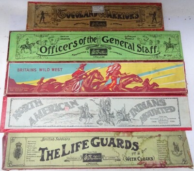 Empty Britains Cavalry and Display set Boxes - 2