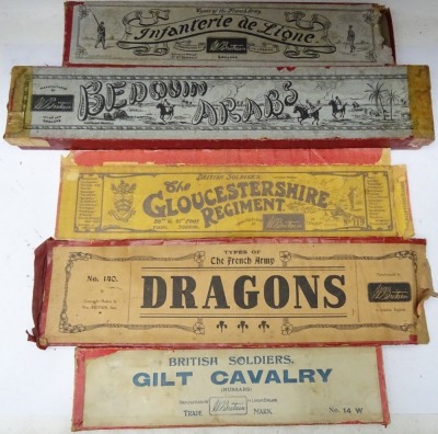 Empty Britains Cavalry and Display set Boxes - 10