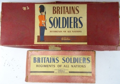 Empty Britains postwar Boxes - 4