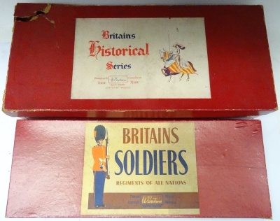 Empty Britains postwar Boxes - 6