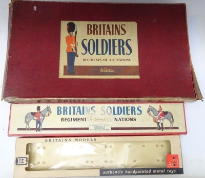 Empty Britains postwar Boxes - 8