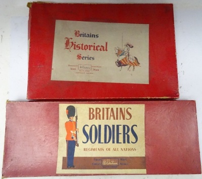 Empty Britains postwar Boxes - 9