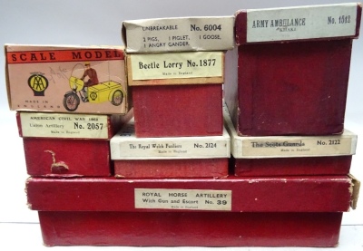 Empty Britains postwar Boxes - 11