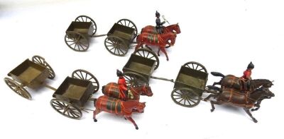 Britains Limbered Wagons - 3