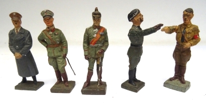 70mm size Composition Personality figures by Lineol and Elastolin