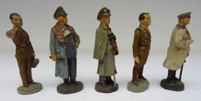 70mm size Composition Personality figures by Lineol and Elastolin - 3