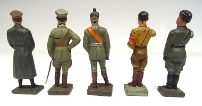 70mm size Composition Personality figures by Lineol and Elastolin - 5