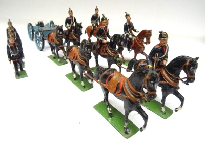 Heyde or other German maker 56mm size British Royal Field Artillery - 3