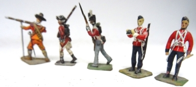 Various smaller size toy soldiers - 6