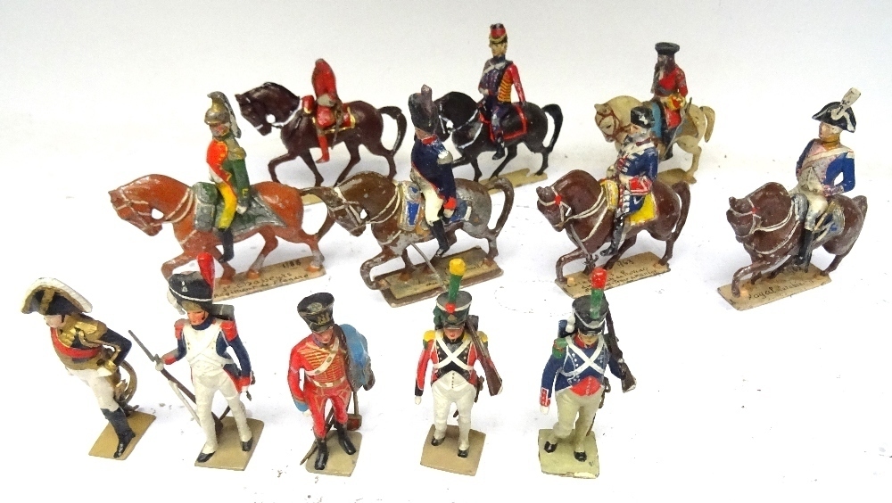 Gustave VERTUNNI : 4 figurines : Claude de Guise – Henri de