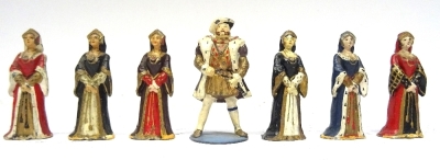 Courtenay King Henry VIII and his six wives - 2