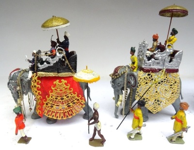 Four Durbar State Elephants, converted by John Ruddle - 6