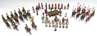 British Forces by John Ruddle: mounted band of the 11th and 13th Hussars