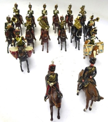 British Forces by John Ruddle: mounted band of the 11th and 13th Hussars - 2