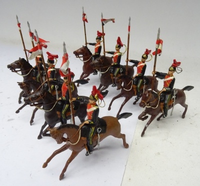 British Forces by John Ruddle: mounted band of the 11th and 13th Hussars - 5