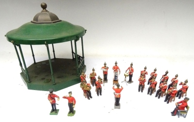British Forces by John Ruddle: Bandstand with seventeen piece Band - 3
