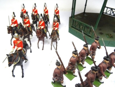 British Forces by John Ruddle: Bandstand with seventeen piece Band - 4