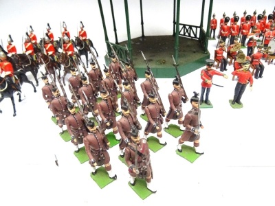 British Forces by John Ruddle: Bandstand with seventeen piece Band - 5