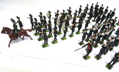 British Forces by John Ruddle: Rifle Brigade in early Shako with Band and Bugles - 2