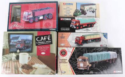 Six boxed Corgi Toys Commercial diecast vehicles