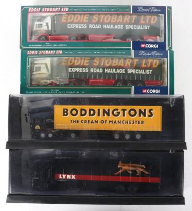 Four Corgi Toys boxed diecast Modern Trucks