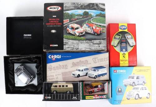 Quantity of mixed boxed Corgi Toys diecast cars and commercials