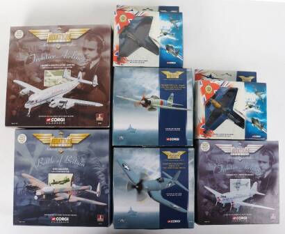 Quantity of Corgi Toys boxed aircraft