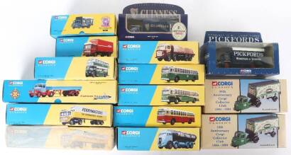 Quantity of Corgi Toys boxed diecast commercial vehicles,