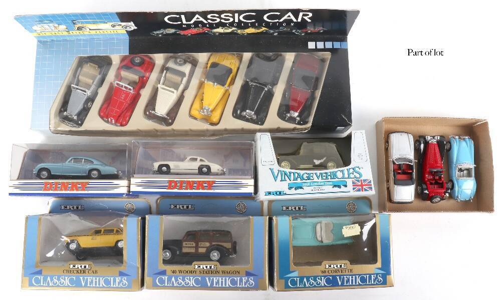 Collection of Shell Garage Promotional boxed model cars