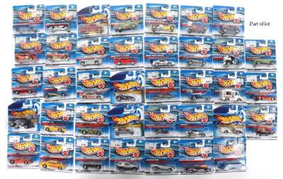 Large Quantity of Hot Wheels carded diecast toy models - 2