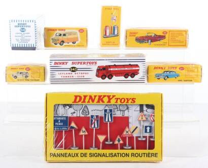 Eight Dinky Toys Atlas models