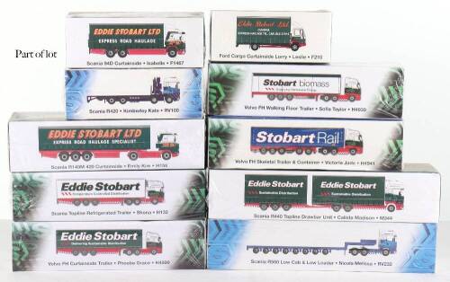 Quantity of Atlas Eddie Stobart collection Models,