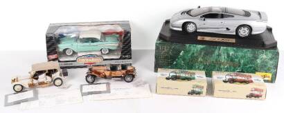 Two Franklin Mint diecast models