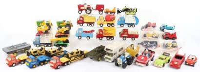 Quantity of Tonka Toys pressed steel models,