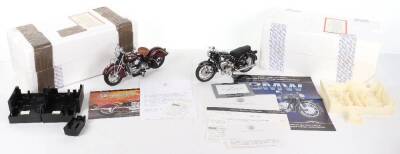 Two Franklin boxed 1:10 scale Motorcycles - 3