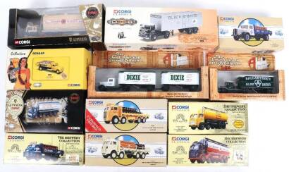 Quantity of Corgi Toys boxed diecast Brewery/Drinks related commercials vehicles