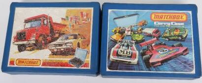 Two Matchbox Carry Cases including 48 Superfast Models in each case