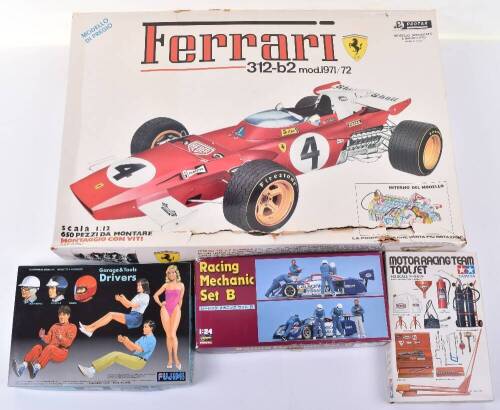 Protar (Italy) Ferrari 312-b2 1971-72 Formula 1 Racing Car, plastic contruction kit