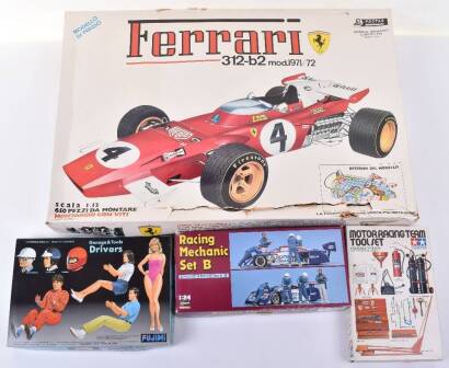 Protar (Italy) Ferrari 312-b2 1971-72 Formula 1 Racing Car, plastic contruction kit