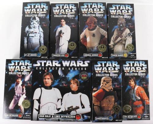 Eight Star Wars Kenner Collectors Series Action Collection 12inch Figures
