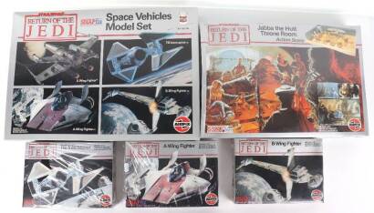 Five Star Wars 1983 Airfix Return of The Jedi boxed kits