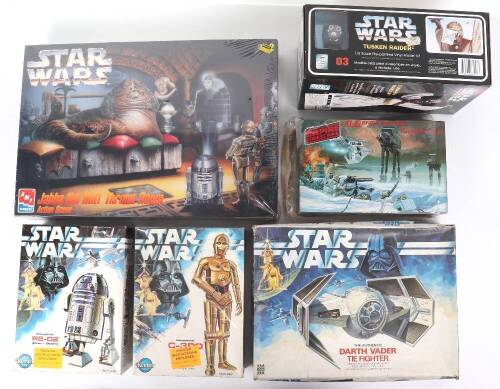 Star Wars Miscellaneous makes of boxed model kits